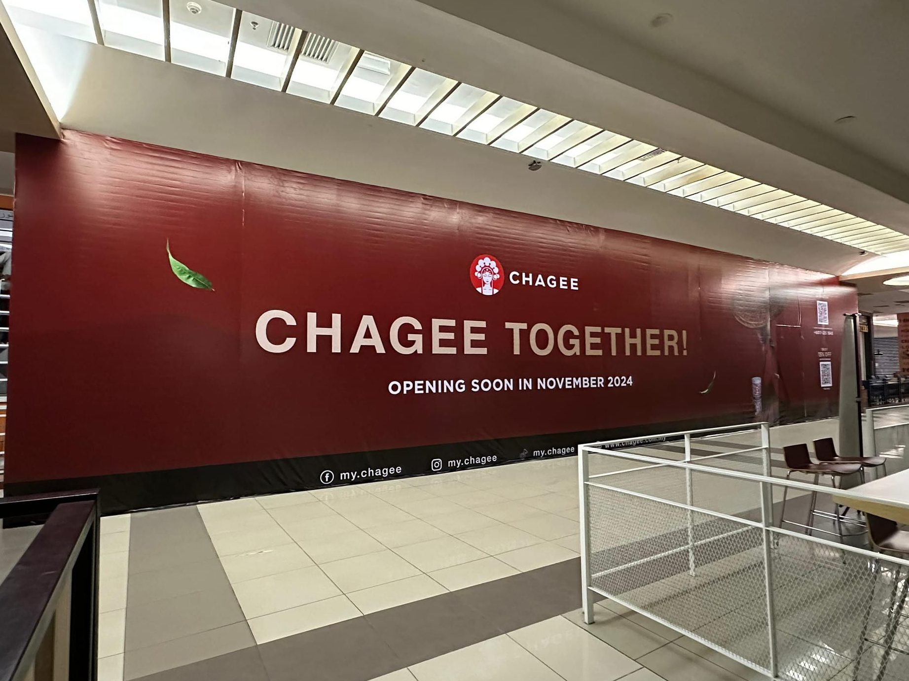 chagee aeon mall kota bharu